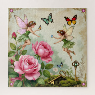 Betoverde Bloem Feeëntuin Legpuzzel