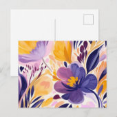 Betoverde Bloemen Briefkaart (Voorkant / Achterkant)