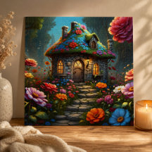 Betoverde Bloemendak Cottage Tuin
