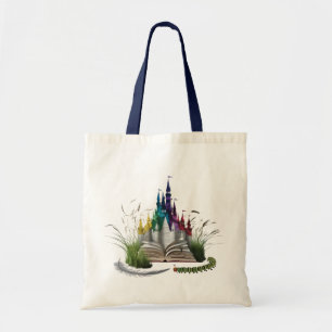 Betoverde Boekpagina Kasteel Budgettas – Whimsisch Tote Bag