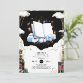 Betoverde Boho Kinder verhalenboek Verjaardag Kaart (Staand voorkant)