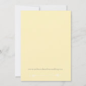 Betoverde Bos bruiloft uitnodiging (Achterkant)