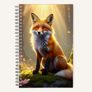 Betoverde Bos Vos Hardcover Spiraal Notebook Notitieboek