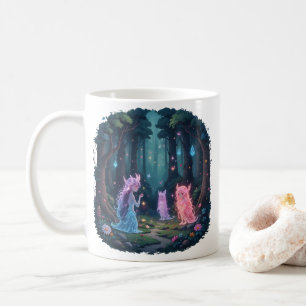 Betoverde Bosgeesten Magische Cottagecore Koffiemok