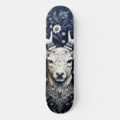Betoverde bosherten winterbloei skateboard (Voorkant)