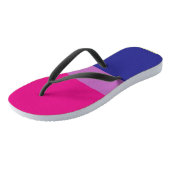 Betoverde Bospaddenstoelen en Kikkers Custom Teenslippers (Schuin)