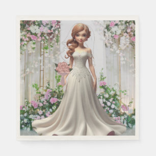 betoverde bruid servet