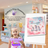 Betoverde Eenhoorn Baby shower Papieren servetten