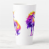 Betoverde Eenhoorn Latte Mok (Voorkant)