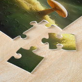 Betoverde eenzaamheid: de bosfee legpuzzel (Zijkant)