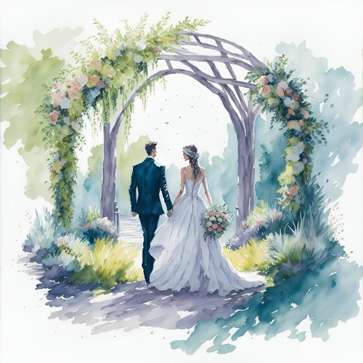 Betoverde Elegantie Bruiloft Uitnodiging Kaarten