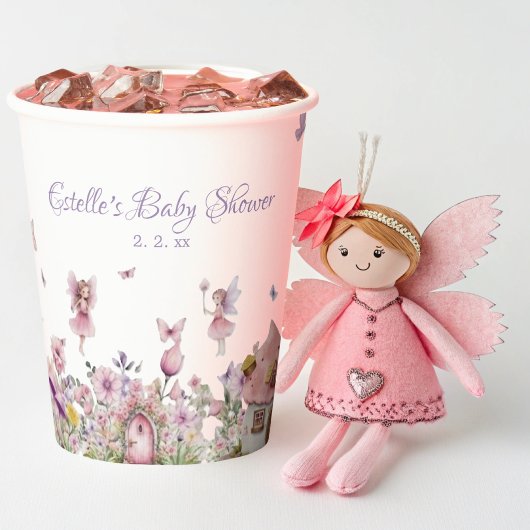 Betoverde Fairy Baby shower Papieren Cups Papieren Bekers
