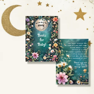 Betoverde Fairy Tea Party Bloemenboeken voor Baby Informatiekaartje