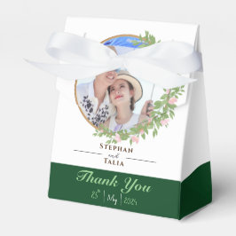 Betoverde Floral Elegance bruiloft Bedankdoosjes