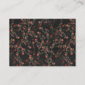 Betoverde Forest Fairy Luier Raffle Ticket Informatiekaartje (Achterkant)