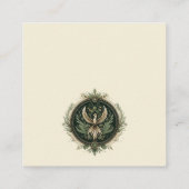 betoverde Forest QR-code Informatiekaartje (Achterkant)