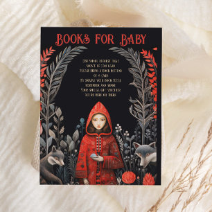 Betoverde Forest Red Riding Hood Boeken voor Baby Informatiekaartje