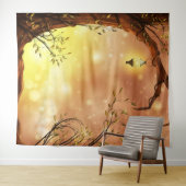 Betoverde Fotobehang Tapijt Wandkleed (In Situ (horizontaal))