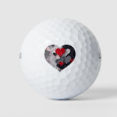 Betoverde harten golfballen (Voorkant)
