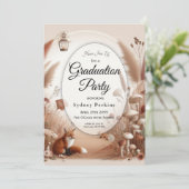 Betoverde herfstvossen kaart (Staand voorkant)