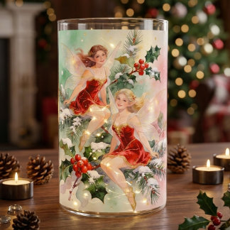 Betoverde Kerstmis 2 Feeën Winter Thema TMF26 Tissuepapier