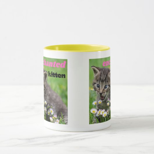 betoverde kitten mok (Midden)