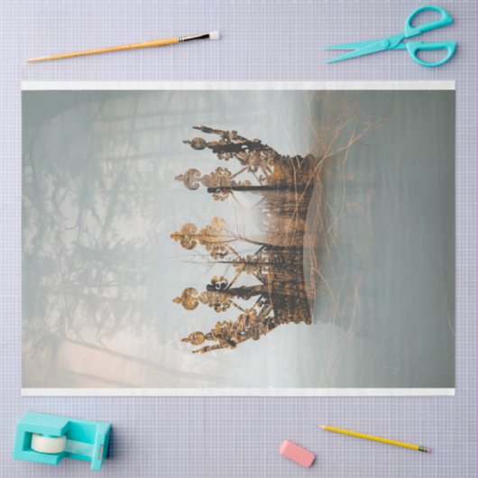 Betoverde kroon van Jezus Decoupage Tissuepapier (Craft)