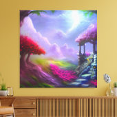 Betoverde Land Canvas Kunst (Insitu (Woonkamer))