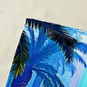 Betoverde levendige River Forest Dream Strandlaken (In situ)