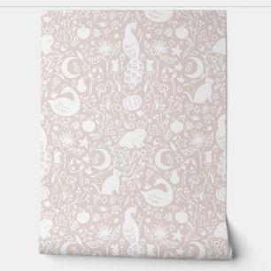 Betoverde Magic Garden Girl's Nursery Slaapkamer Behang