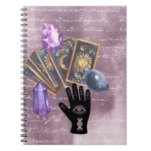 Betoverde magische hand notitieboek
