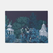 Betoverde moonlit tuinen Chinoiserie Deurmat (Voorkant)