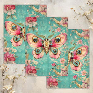 BETOVERDE NACHTVLINDER DECOUPAGE TISSUEPAPIER