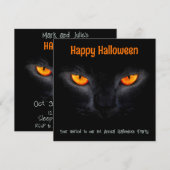 Betoverde ogen en middernachtelijk gefluister kaart (Voorkant / Achterkant)