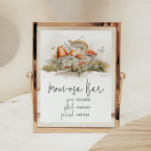 Betoverde paddenstoel bos mam osa bar poster