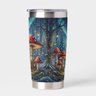  Betoverde Paddenstoelengloei Mok – Magisch Feeënb Geïsoleerde Drinkbeker