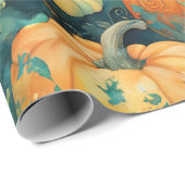 Betoverde pompoen patch cadeaupapier (Rol Hoek)