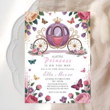Betoverde Prinsessenkoets Baby Shower
