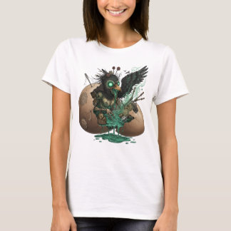 Betoverde raaf in eierschaal t-shirt