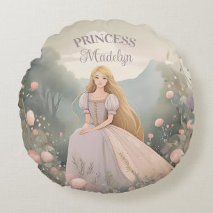 Betoverde Rapunzel Prinses Rond Kussen