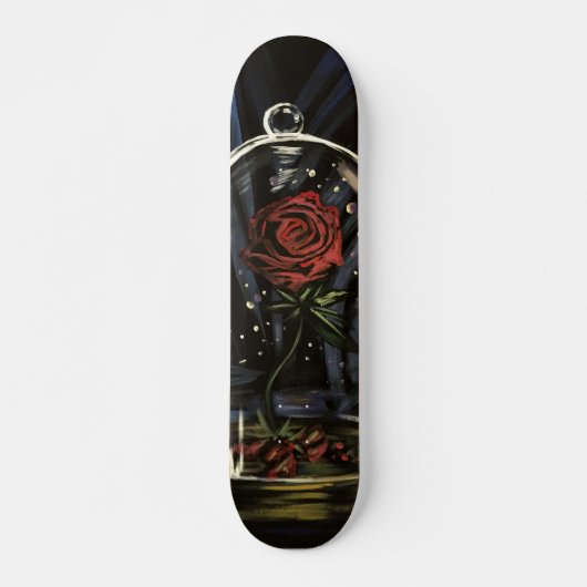 Betoverde Roos Skateboard (Voorkant)