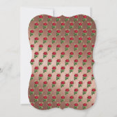 Betoverde Roos Verjaardagsuitnodiging Sprookje Kaart (Achterkant)