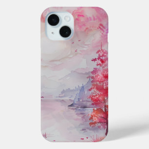 Betoverde Rosewood Landschap Telefoon Case