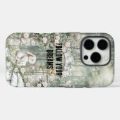 Betoverde roze bloementuin Bunny Dreams Case-Mate iPhone Case (Achterkant (horizontaal))