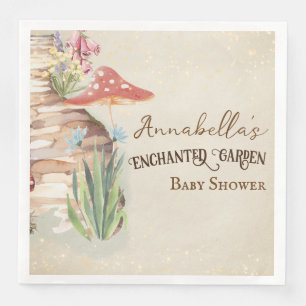 Betoverde Tuin Baby Shower Servet