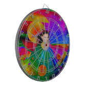 Betoverde tuin dartbord (Voorkant Links)