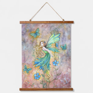 Betoverde Tuin Fee Fantasie Kunst Molly Harrison Hangend Wandkleed