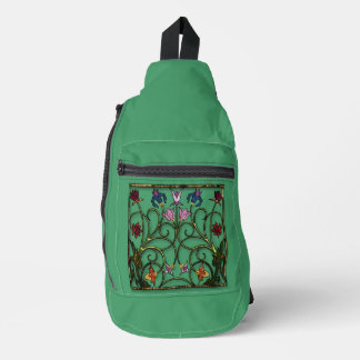 Betoverde tuin filigraan sling bag