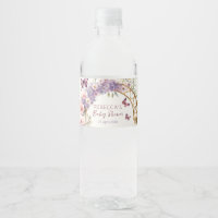 Betoverde tuin pastel vlinders baby shower