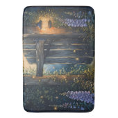 Betoverde Tuinpoort Onder Firefly Sky Badmat (Voorkant Verticaal)